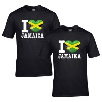 Kinder T-Shirt - I LOVE JAMAIKA