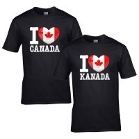 Kinder T-Shirt - I LOVE KANADA