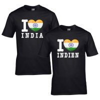 Kinder T-Shirt - I LOVE INDIEN