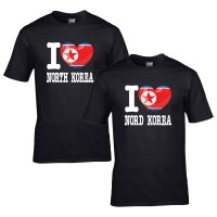 Kinder T-Shirt - I LOVE NORD KOREA
