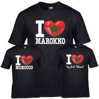 Kinder T-Shirt - I LOVE MAROKKO
