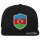 FanShirts4u Classic Snapback - ASERBAIDSCHAN - schwarz / weiß