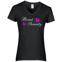 benobler JGA T-Shirt - schwarz - "BRAUT oder...
