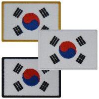 Aufnäher SÜDKOREA Fahne