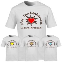 T-Shirt - Mei Trachtnhemad...- weiß