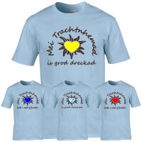 T-Shirt - Mei Trachtnhemad...- hellblau