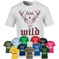 T-Shirt - frei & wild