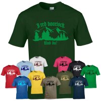 T-Shirt - I RED BOARISCH.UND DU?