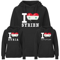 Damen Hoodie - I LOVE SYRIEN