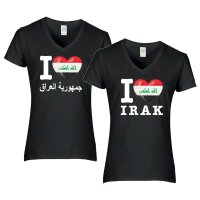 Damen T-Shirt - I LOVE IRAK