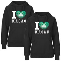 Damen Hoodie - I LOVE MACAU