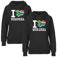 Damen Hoodie - I LOVE SÜDAFRIKA