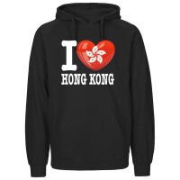 Herren Hoodie - I LOVE HONG KONG