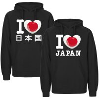 Herren Hoodie - I LOVE JAPAN