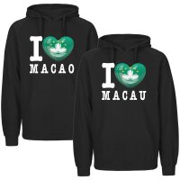 Herren Hoodie - I LOVE MACAU