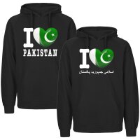 Herren Hoodie - I LOVE PAKISTAN
