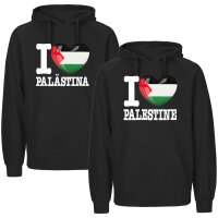 Herren Hoodie - I LOVE PALÄSTINA