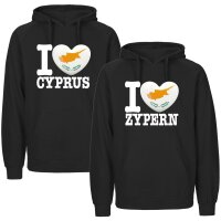 Kinder Hoodie - I LOVE ZYPERN