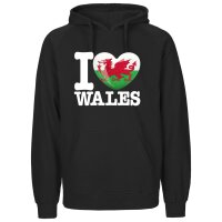 Kinder Hoodie - I LOVE WALES