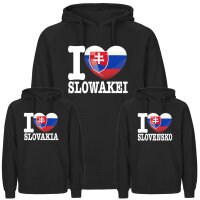 Kinder Hoodie - I LOVE SLOWAKEI