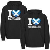Kinder Hoodie - I LOVE SCHOTTLAND