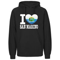 Kinder Hoodie - I LOVE SAN MARINO