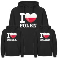 Kinder Hoodie - I LOVE POLEN