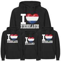 Kinder Hoodie - I LOVE NIEDERLANDE
