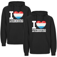 Kinder Hoodie - I LOVE LUXEMBURG
