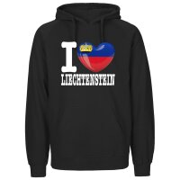 Kinder Hoodie - I LOVE LIECHTENSTEIN
