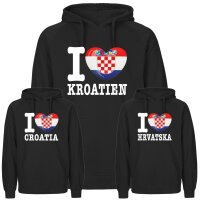 Kinder Hoodie - I LOVE KROATIEN