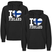 Kinder Hoodie - I LOVE FINNLAND