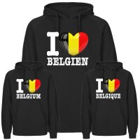 Kinder Hoodie - I LOVE BELGIEN