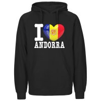 Kinder Hoodie - I LOVE ANDORRA