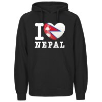 Kinder Hoodie - I LOVE NEPAL
