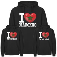 Kinder Hoodie - I LOVE MAROKKO