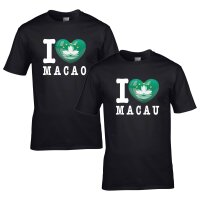 Kinder T-Shirt - I LOVE MACAU