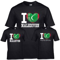 Kinder T-Shirt - I LOVE MALEDIVEN