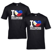 Kinder T-Shirt - I LOVE PHILIPPINEN