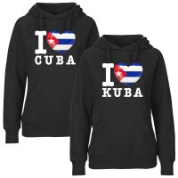 Damen Hoodie - I LOVE KUBA