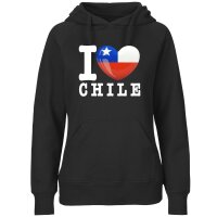 Damen Hoodie - I LOVE CHILE