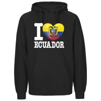 Herren Hoodie - I LOVE ECUADOR