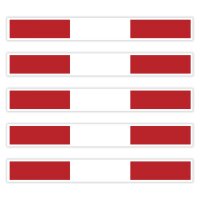5 x Aufkleber - PERU
