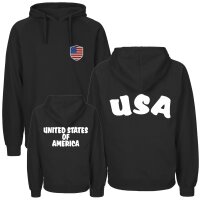 Herren Hoodie - USA - mit Wappen