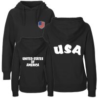 Damen Hoodie - USA - mit Wappen