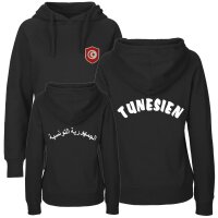 Damen Hoodie - TUNESIEN - mit Wappen