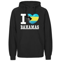 Herren Hoodie - I LOVE BAHAMAS