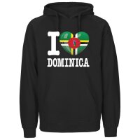 Kinder Hoodie - I LOVE DOMINICA