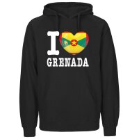 Herren Hoodie - I LOVE GRENADA