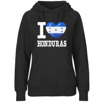 Damen Hoodie - I LOVE HONDURAS